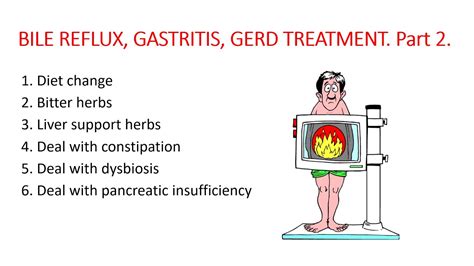 BILE REFLUX, GASTRITIS, GERD TREATMENT. Part 2. - YouTube