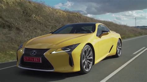 Lexus LC 500 - Driving Video in Yellow | AutoMotoTV - YouTube