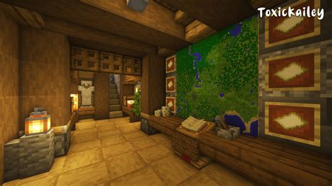 Minecraft Medieval House Interior