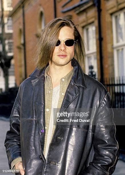 Brad Pitt Sighting In London March 1994 Photos and Premium High Res ...