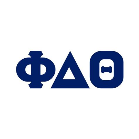 Phi Delta Theta Big Greek Letter Window Sticker Decal SALE $8.95 ...