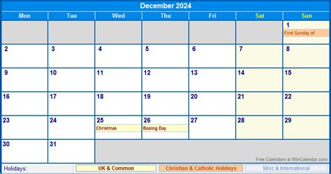 Wincalendar 2024 - Eyde Oralie