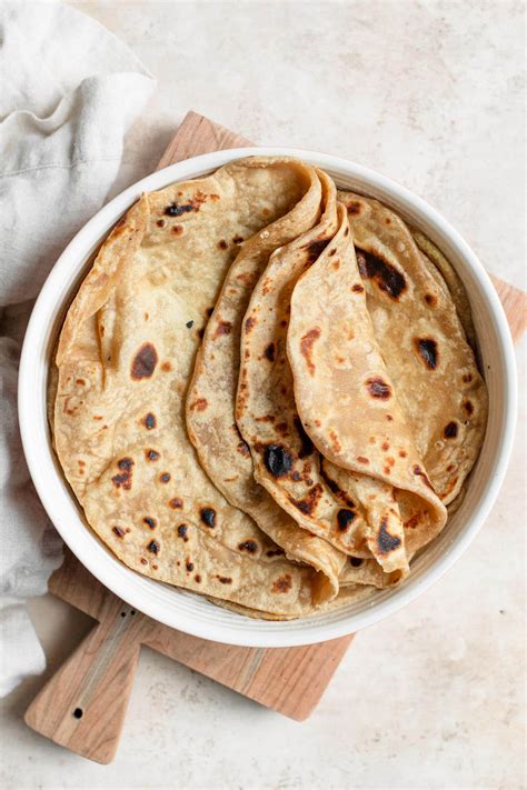 Homemade Roti • The Curious Chickpea