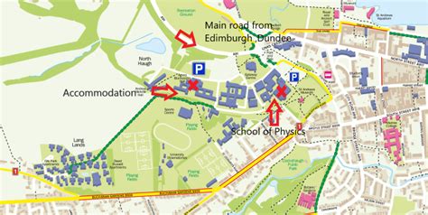 St Andrews University Campus Map