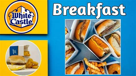 White Castle Breakfast Menu With Price October 2024