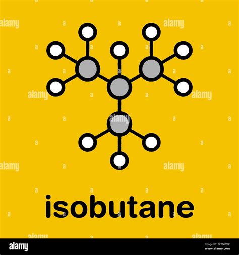 Isobutane alkane molecule hi-res stock photography and images - Alamy