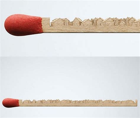 Eclectix Arts: Carved Matchstick Sculptures