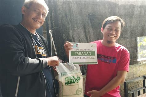 Dompet Dhuafa distribusi zakat fitrah satu ton beras di Bali - ANTARA News