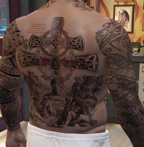 GTA 5 Tattoos for Franklin 0.3 Mod - GTAinside.com