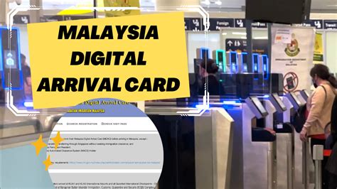 How to Fill Malaysia Digital Arrival Card (MDAC) to Enter Malaysia ...