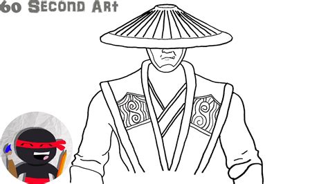 Mortal Kombat Raiden Drawings