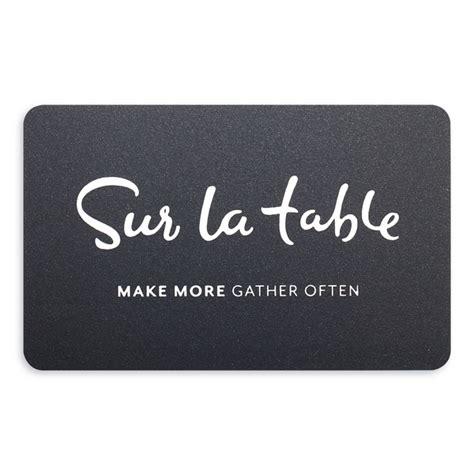 Physical Gift Card | Sur La Table