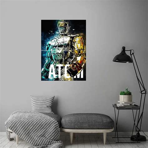 'atom real steel poster' Poster by dam art | Displate | Real steel ...