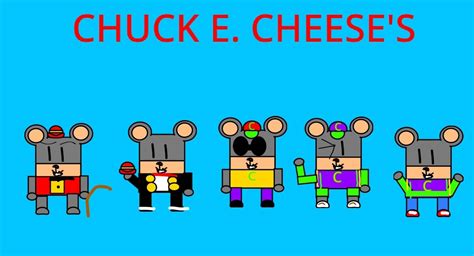 Chuck E. Cheese Designs by kidtomme on DeviantArt