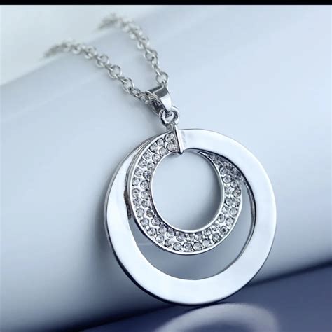 Aliexpress.com : Buy Silver plated necklace Jewelry Handmade Pendant ...