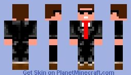 CIA Officer Skin. [Cop] Minecraft Skin