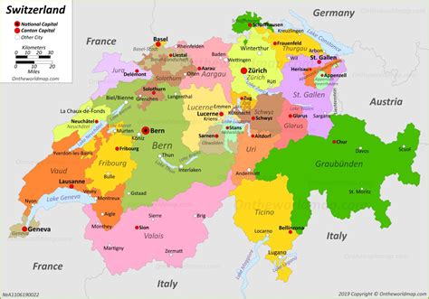 Switzerland Maps | Maps of Switzerland