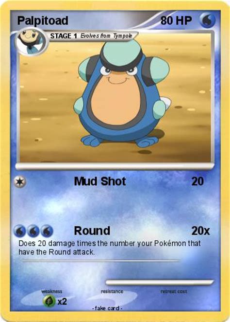 Pokémon Palpitoad 32 32 - Mud Shot - My Pokemon Card