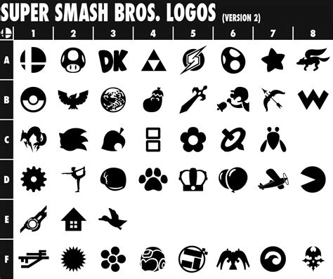 Super Smash Bros. Logos (Version 2) by TriforceJ on DeviantArt