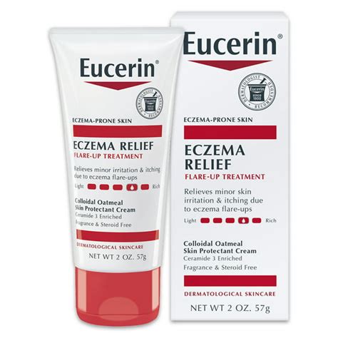 Eucerin Eczema Relief Flare-Up Treatment, 2 oz. Tube - Walmart.com ...