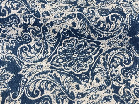 JACQUARD Baroque Floral Vintage Damask Print Fabric Material for ...