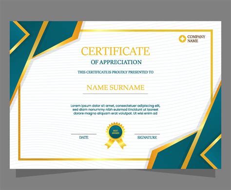 Printable Of Appreciation Certificate Template | tunersread.com