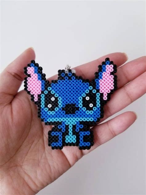 Chibi Blue Alien Keychain Geeky Accessories 8bitkeychain | Etsy ...