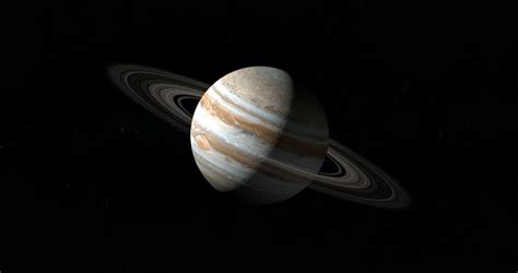 jupiter planet her rings outer space Stock Footage Video (100% Royalty ...