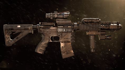 Airam Hernández - M4 Assault Rifle - Fully Customized