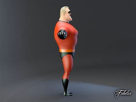 Mr Incredible | 3D model | The incredibles, Model, 3d model