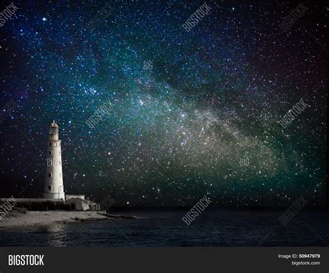 Lighthouse Night Image & Photo (Free Trial) | Bigstock