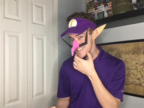 Here’s my waluigi cosplay I’m doing, I will be getting an actual photo ...