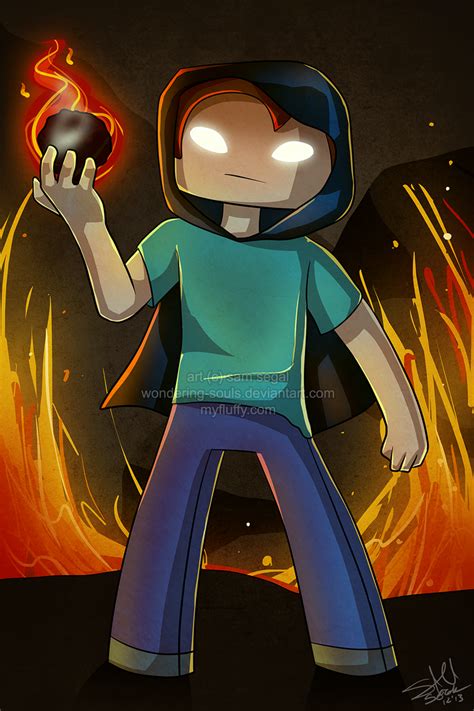 Herobrine - Other Fan Art - Fan Art - Show Your Creation - Minecraft ...