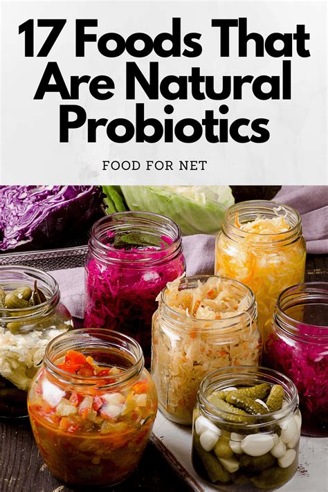 17 Natural Probiotic Foods for a Healthy Gut