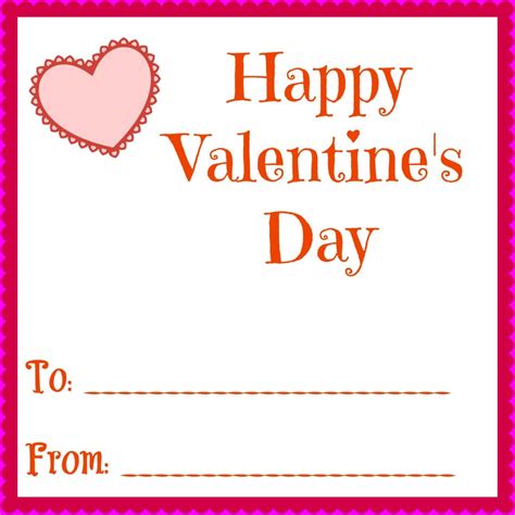 Simple Printable Valentines Day Cards For Your Kids Classrooms - More ...