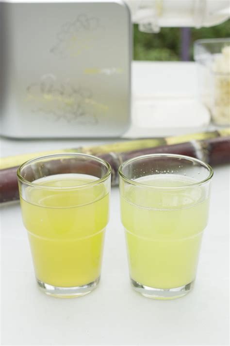 Homemade Fresh Sugar Cane Juice - How to juice Sugar Cane easily