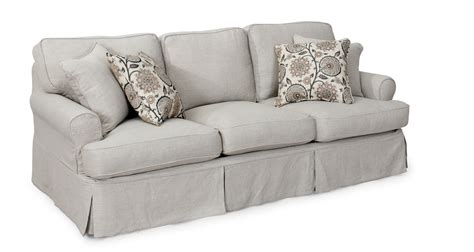 Light Grey Sofa Cover | Cushions on sofa, Slipcovered sofa, Slipcovers