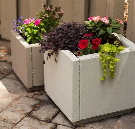 DIY Concrete Planters - Bob Vila