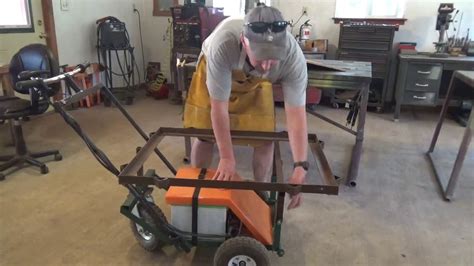 Diy electric Mower/Power wheelbarrow. Video 4 . Covers and Carrier ...