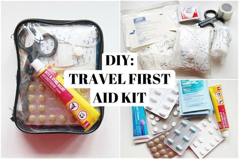 23 Of the Best Ideas for Diy Travel First Aid Kit - Home, Family, Style ...