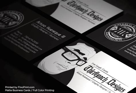 Matte Business Cards | Fino Print‎