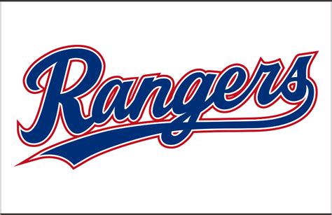 Texas Rangers Logo - Jersey Logo - American League (AL) - Chris Creamer ...