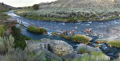 Boiling River Hot Springs in Yellowstone National Park – Natural Hot ...