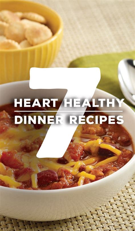 7 Heart Healthy Recipes, all 30 minutes or less, 7 ingredients or less ...