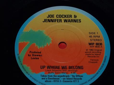 Joe Cocker & Jennifer Warnes - "Up Where We Belong"