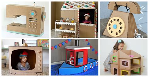 19 Cardboard Box Crafts Your Kids Will Love To Play With