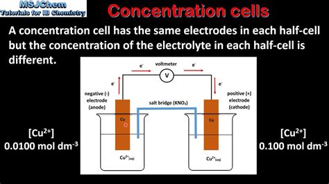 C.6 Concentration cells (HL) - YouTube