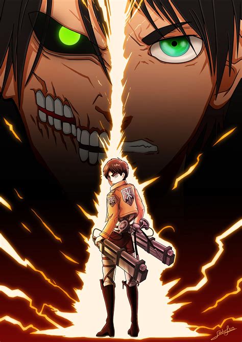 Attack On Titan Eren Wallpapers - Top Free Attack On Titan Eren ...