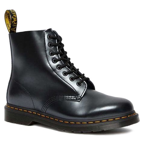 Dr Martens 1460 Pascal Chroma Womens Leather Boots - Metallic Silver