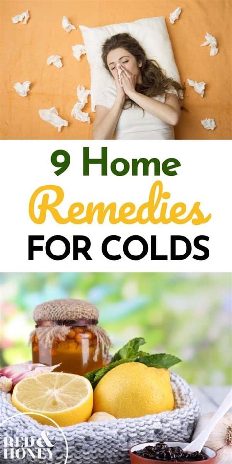 9 Home Remedies for Colds - Red and Honey